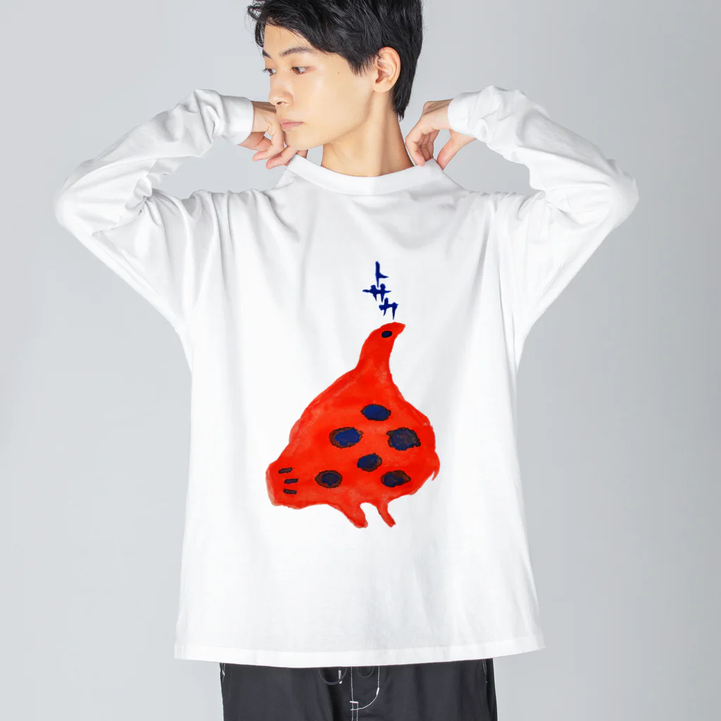 MAUMEEのトサカ鳥 ビッグシルエットロングスリーブTシャツ