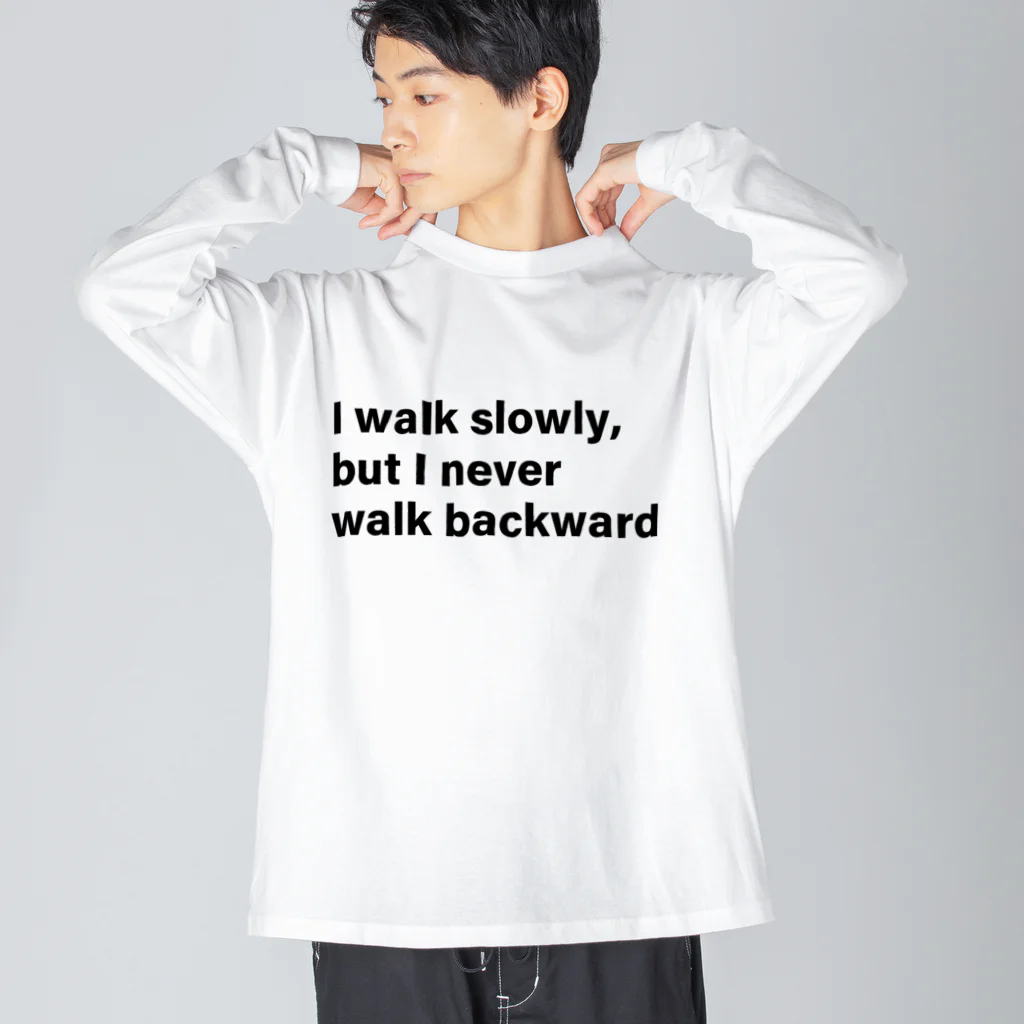 SOARSのI work srory Big Long Sleeve T-Shirt