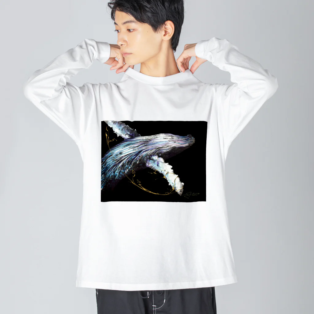 jin-whalesongのrevive ビッグシルエットロングスリーブTシャツ