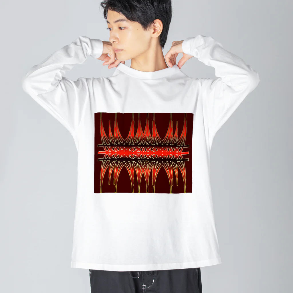  1st Shunzo's boutique のбольшой ビッグシルエットロングスリーブTシャツ