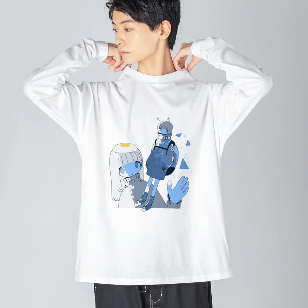 soyatuのIllust 2021 soyatu Big Long Sleeve T-Shirt