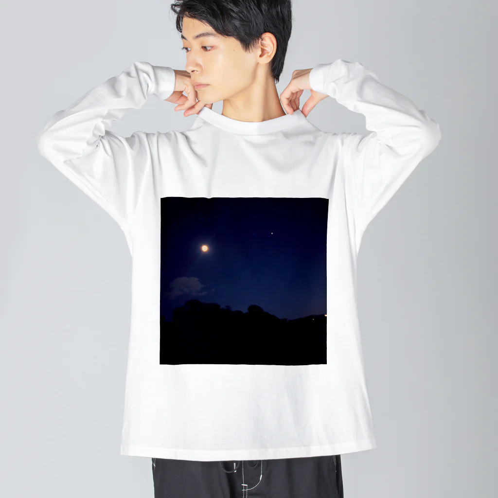 すももちゃん。のsecretnight ビッグシルエットロングスリーブTシャツ