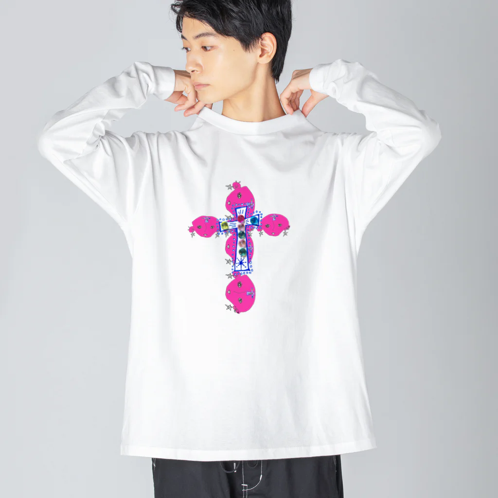 ユーカのかわいい十字架パート2 Big Long Sleeve T-Shirt