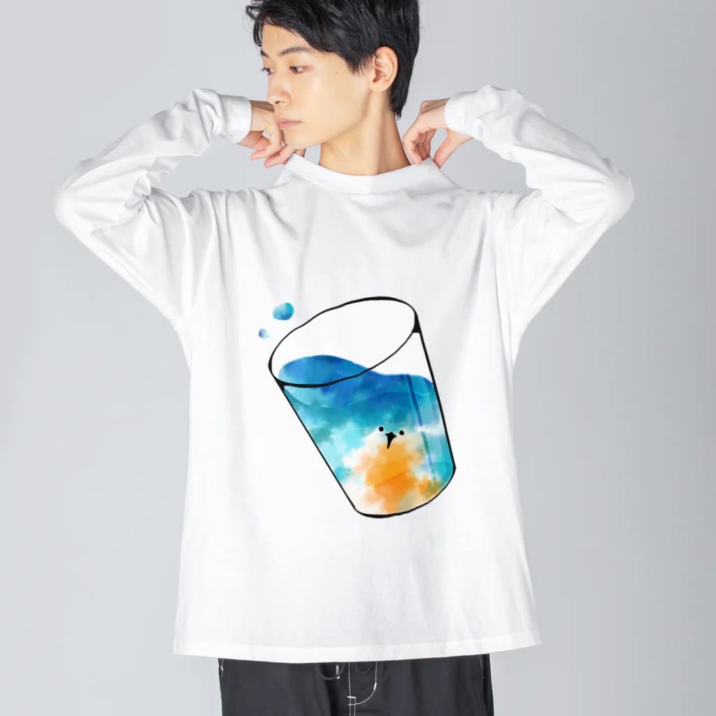 カワセミ団地のkawasemi Big Long Sleeve T-Shirt