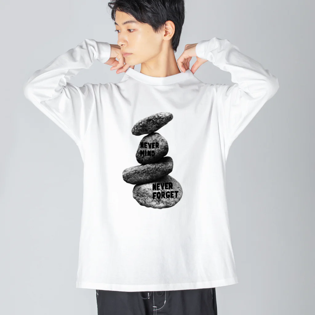 HellWheelの賽の河原 Big Long Sleeve T-Shirt