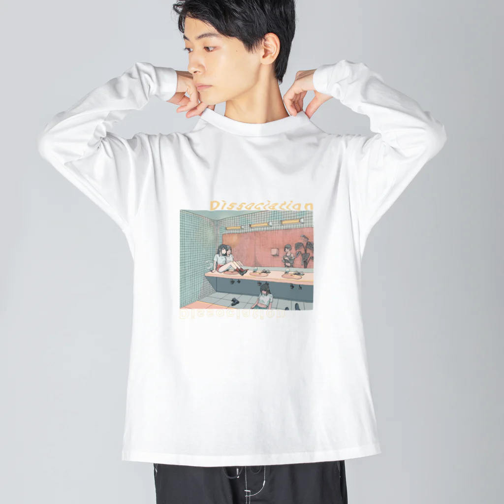 mobunormalの乖離 ビッグシルエットロングスリーブTシャツ