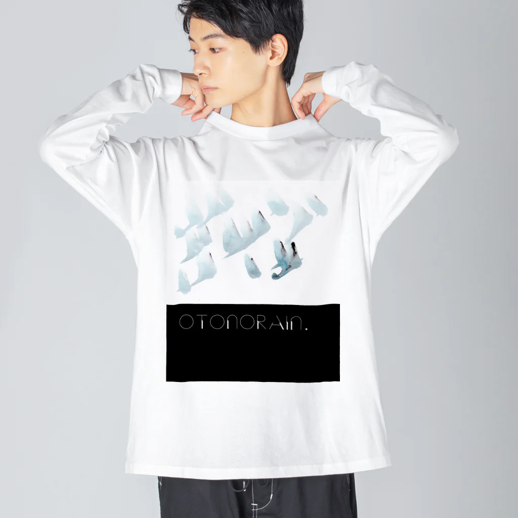 涙がにじむネコのはくちょうに見えなくもない Big Long Sleeve T-Shirt