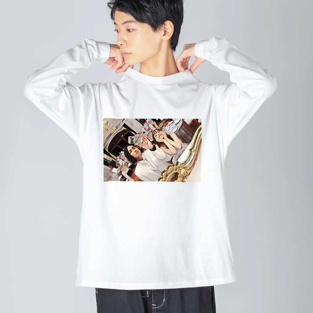 AYANE0229の抽選 Big Long Sleeve T-Shirt