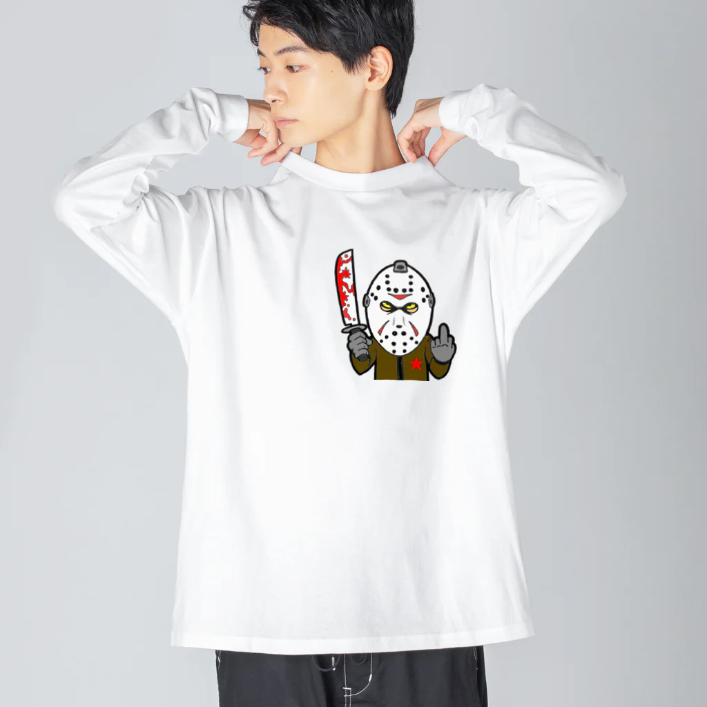 横浜 大口 宝明楼のGANG☆STAR リッパー君 Big Long Sleeve T-Shirt