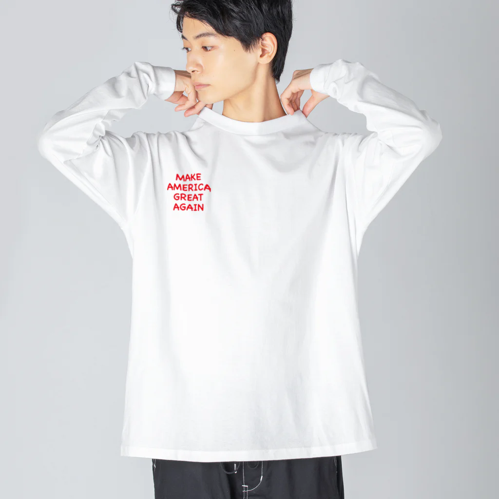 YusukeのmakeAmericagreatagain Big Long Sleeve T-Shirt