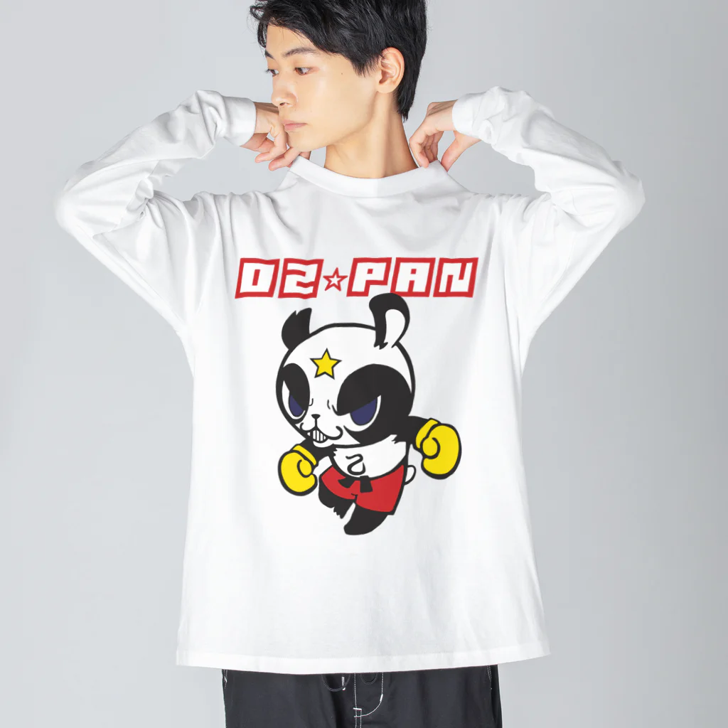 Milk☆Dipperの02☆PAN【オツパン】 ビッグシルエットロングスリーブTシャツ