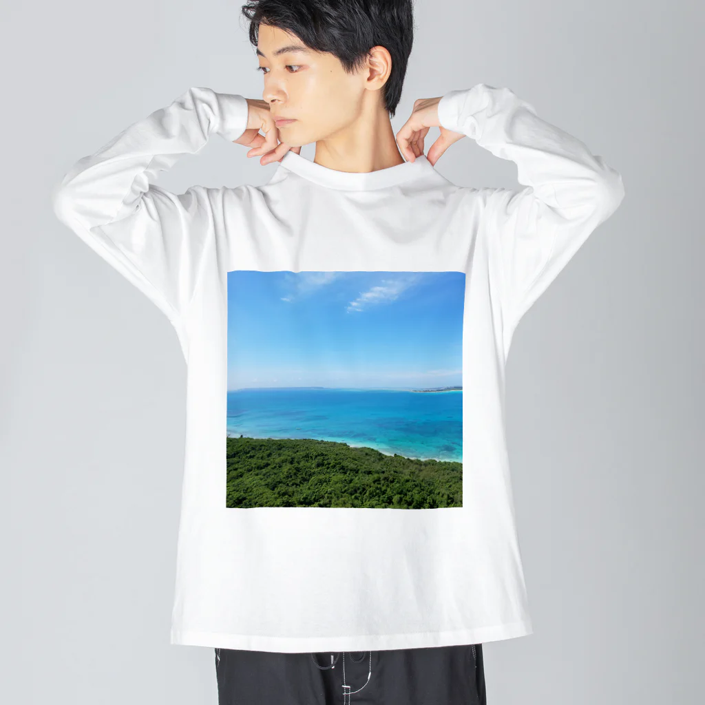 mariaMadeのI♥️宮古島　1 Big Long Sleeve T-Shirt