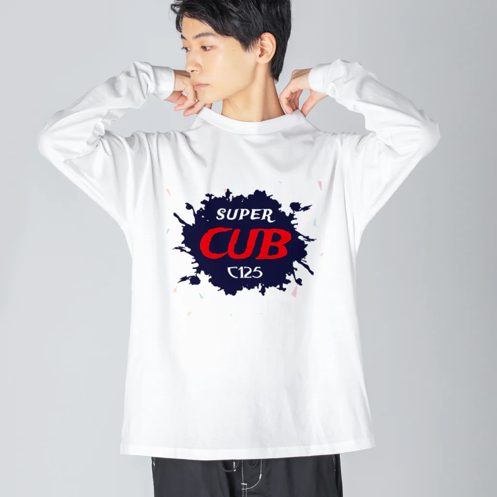 ULTIMATEFIREのsuper cub c125 Big Long Sleeve T-Shirt