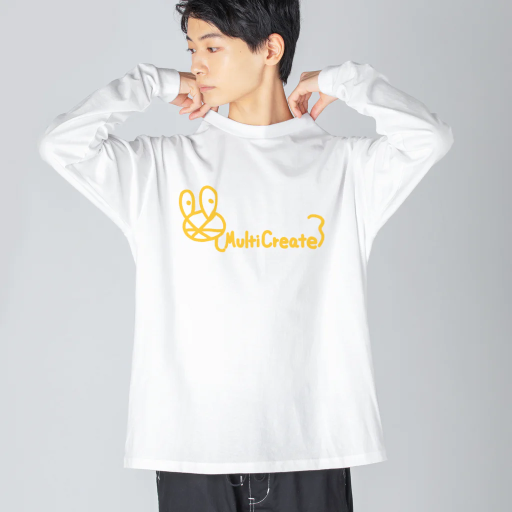 Multi CreateのMultiCreateロゴ ビッグシルエットロングスリーブTシャツ