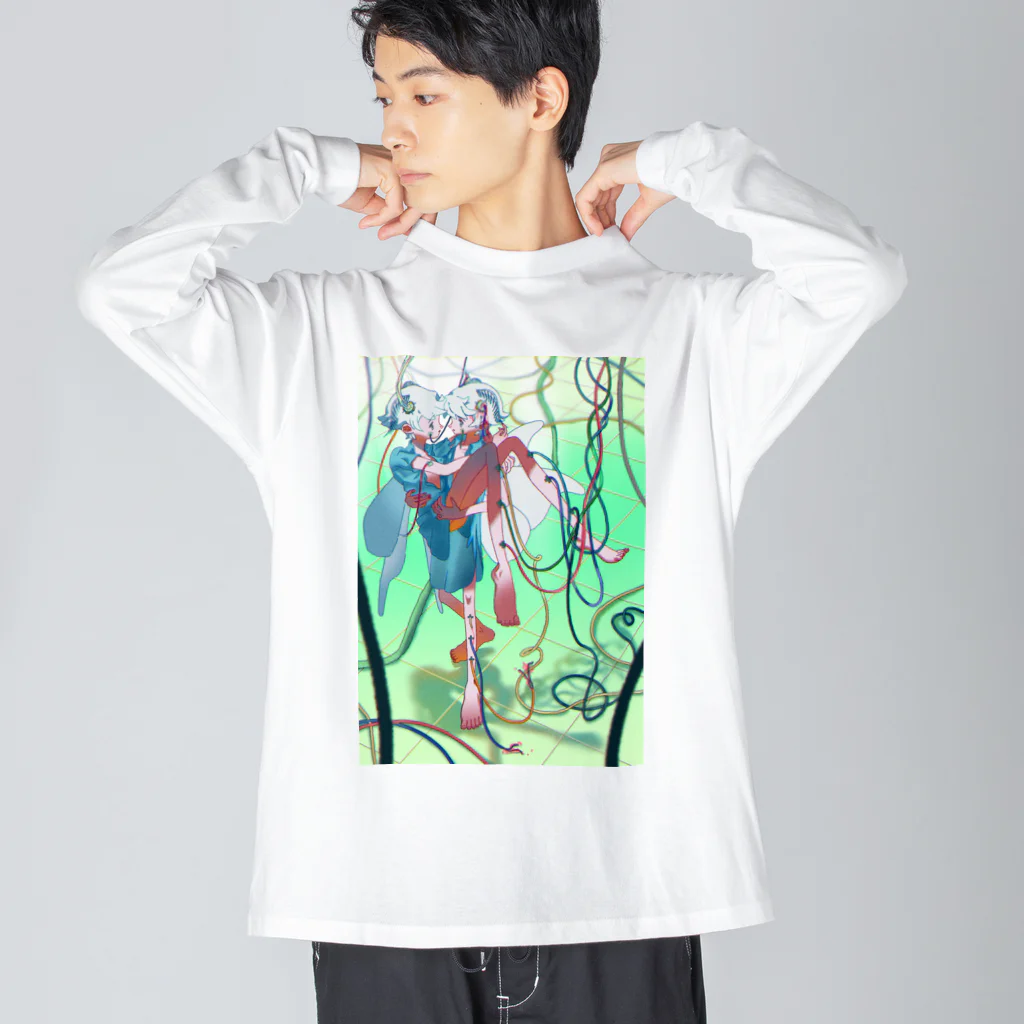 sako_shopの培養施設 Big Long Sleeve T-Shirt