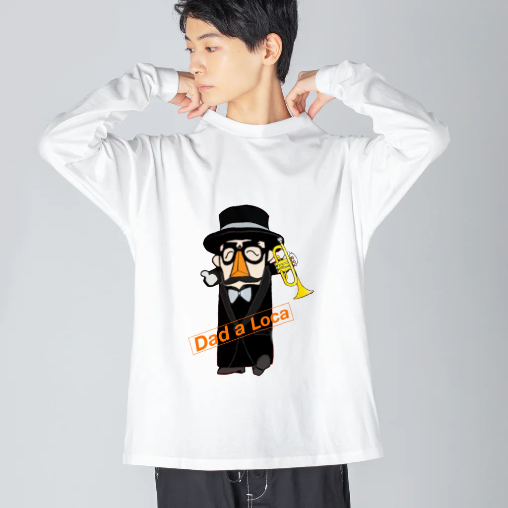 Dad-a-LOCAのDad-a-LOCA オリジナルグッズ ビッグシルエットロングスリーブTシャツ