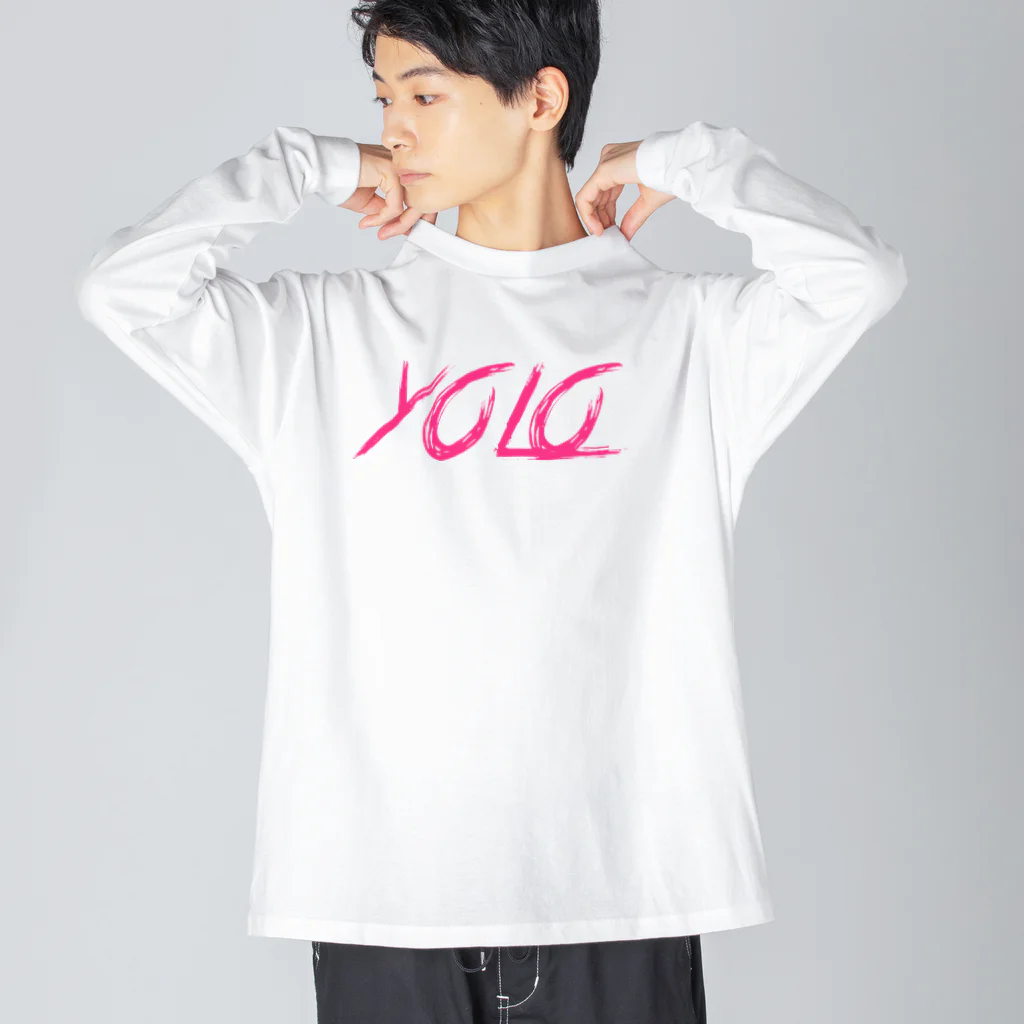 WTE STOREの人生1度きり4 Big Long Sleeve T-Shirt