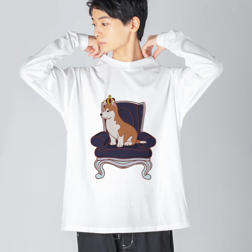 prunelleのKing Dog Big Long Sleeve T-Shirt