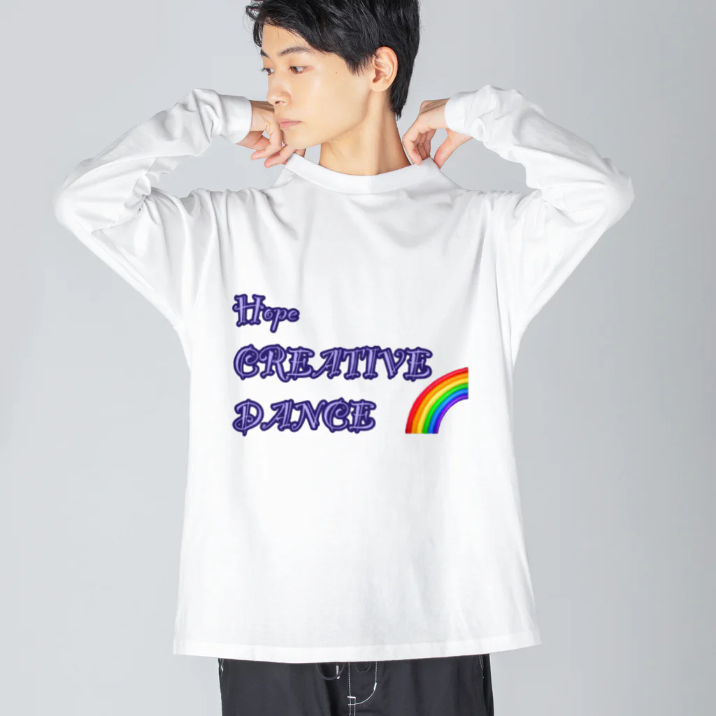 Hope CREATIVE DANCE〜Lana Luana〜の【数量限定】〜ジンベエ〜ロゴ入り Big Long Sleeve T-Shirt