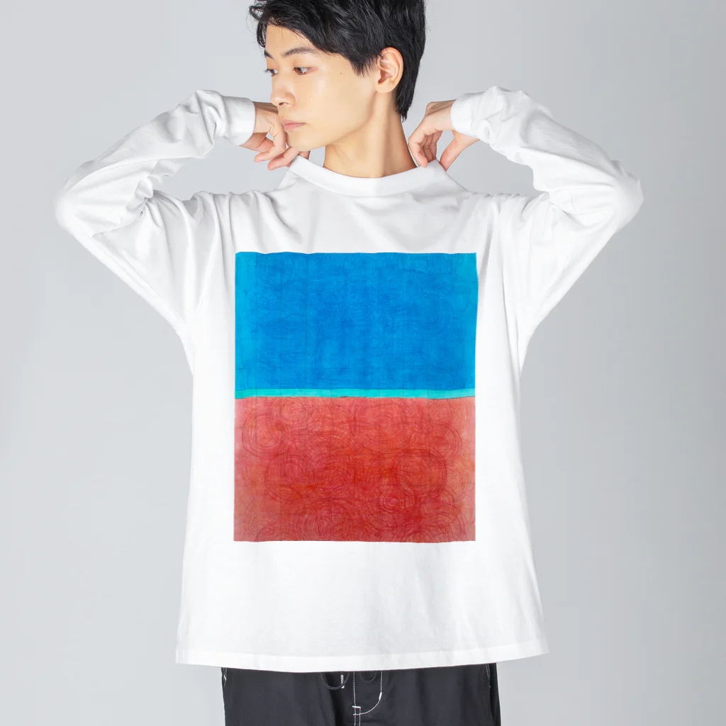 omuramのpattern 2020-3 ビッグシルエットロングスリーブTシャツ