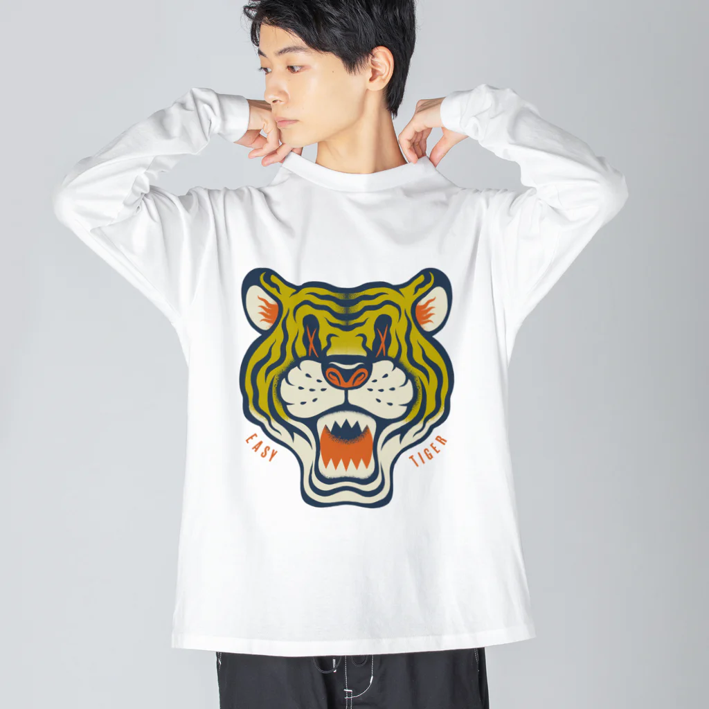 El PinoのEasy Tiger ビッグシルエットロングスリーブTシャツ