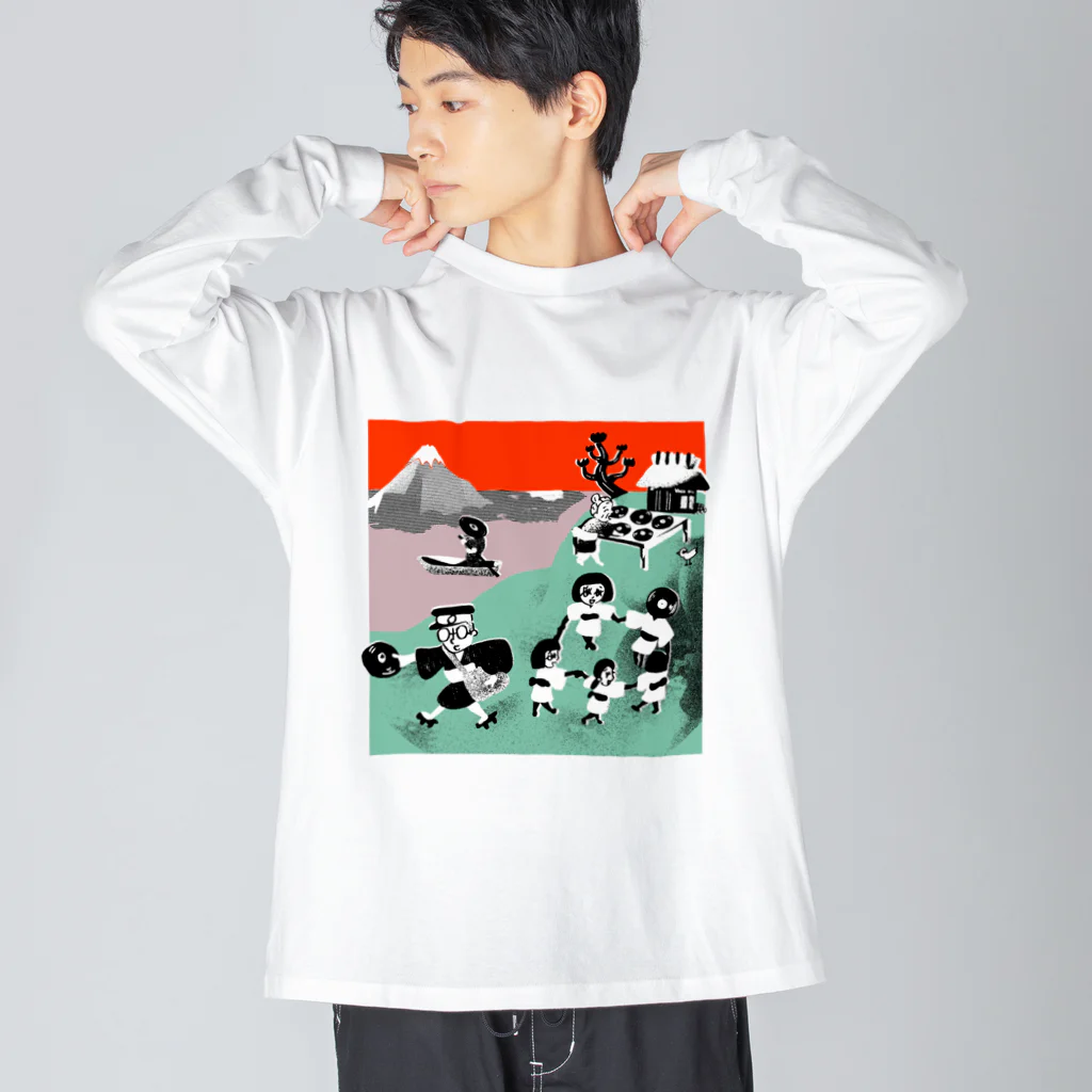 大橋裕之のふるさと ビッグシルエットロングスリーブTシャツ