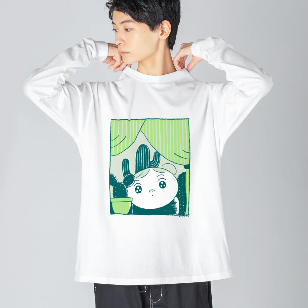 崔琴美(チェ・クンミ)のPlants ビッグシルエットロングスリーブTシャツ