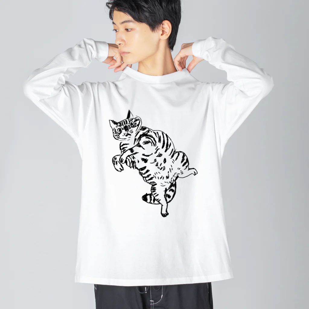 おこまりshopのおうちでゴロゴロ ビッグシルエットロングスリーブTシャツ