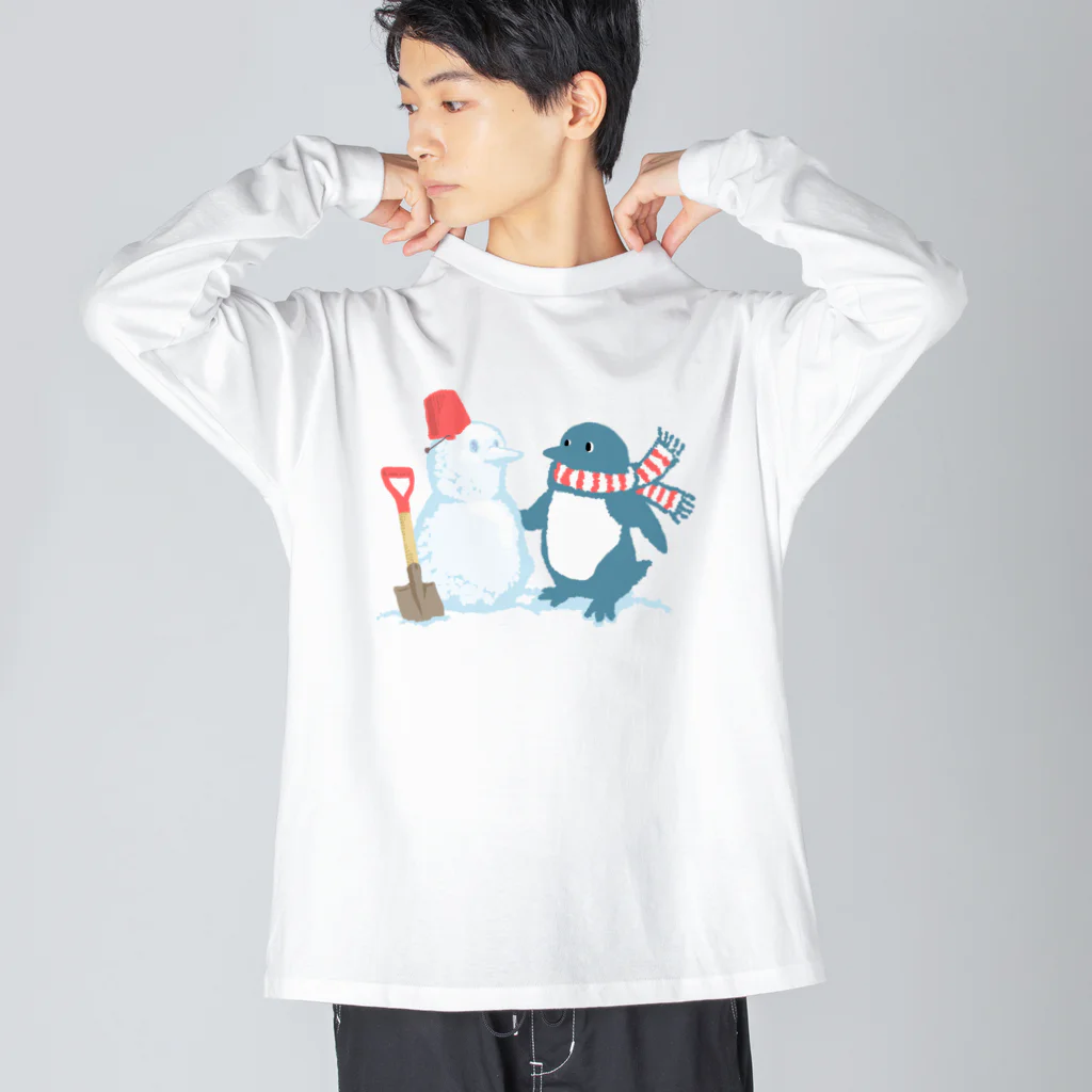 This is Mine（ディスイズマイン）のEnjoy winter! ー雪だるま編ー ビッグシルエットロングスリーブTシャツ