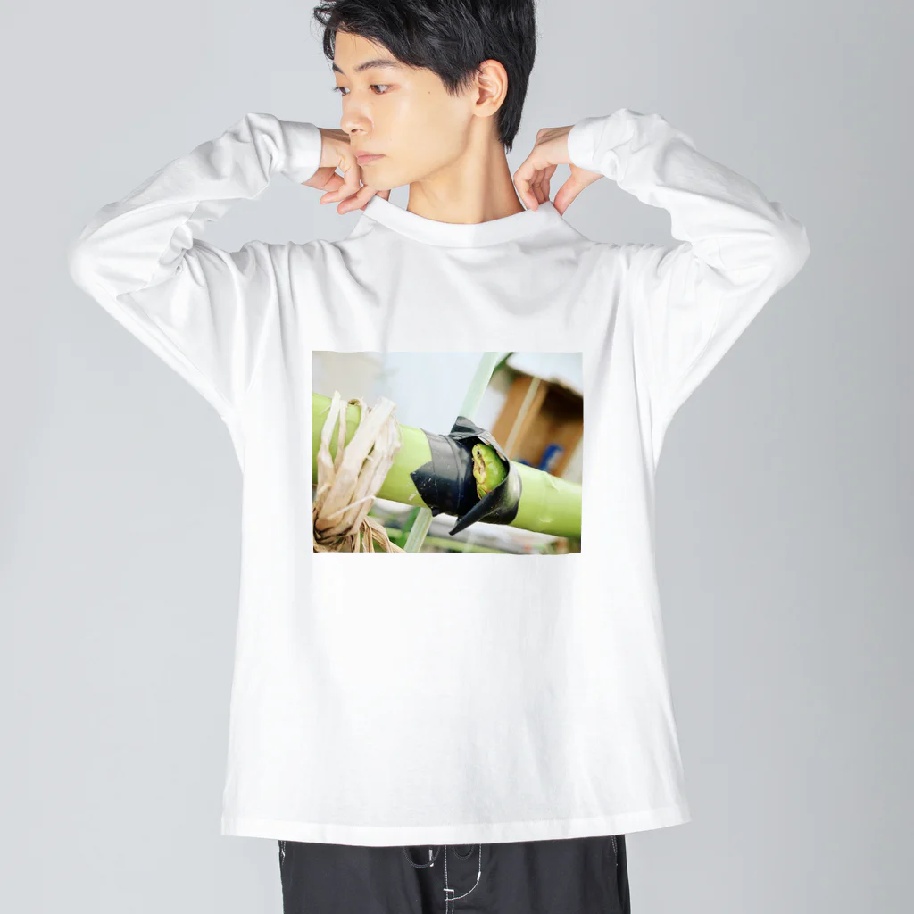 おてもとのかくれんぼ Big Long Sleeve T-Shirt