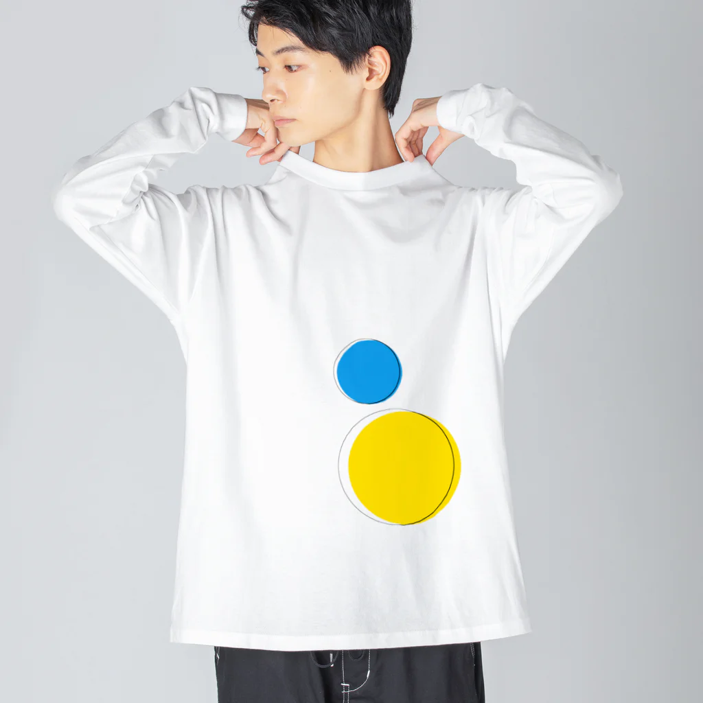 空風屋のはみ出しまる Big Long Sleeve T-Shirt