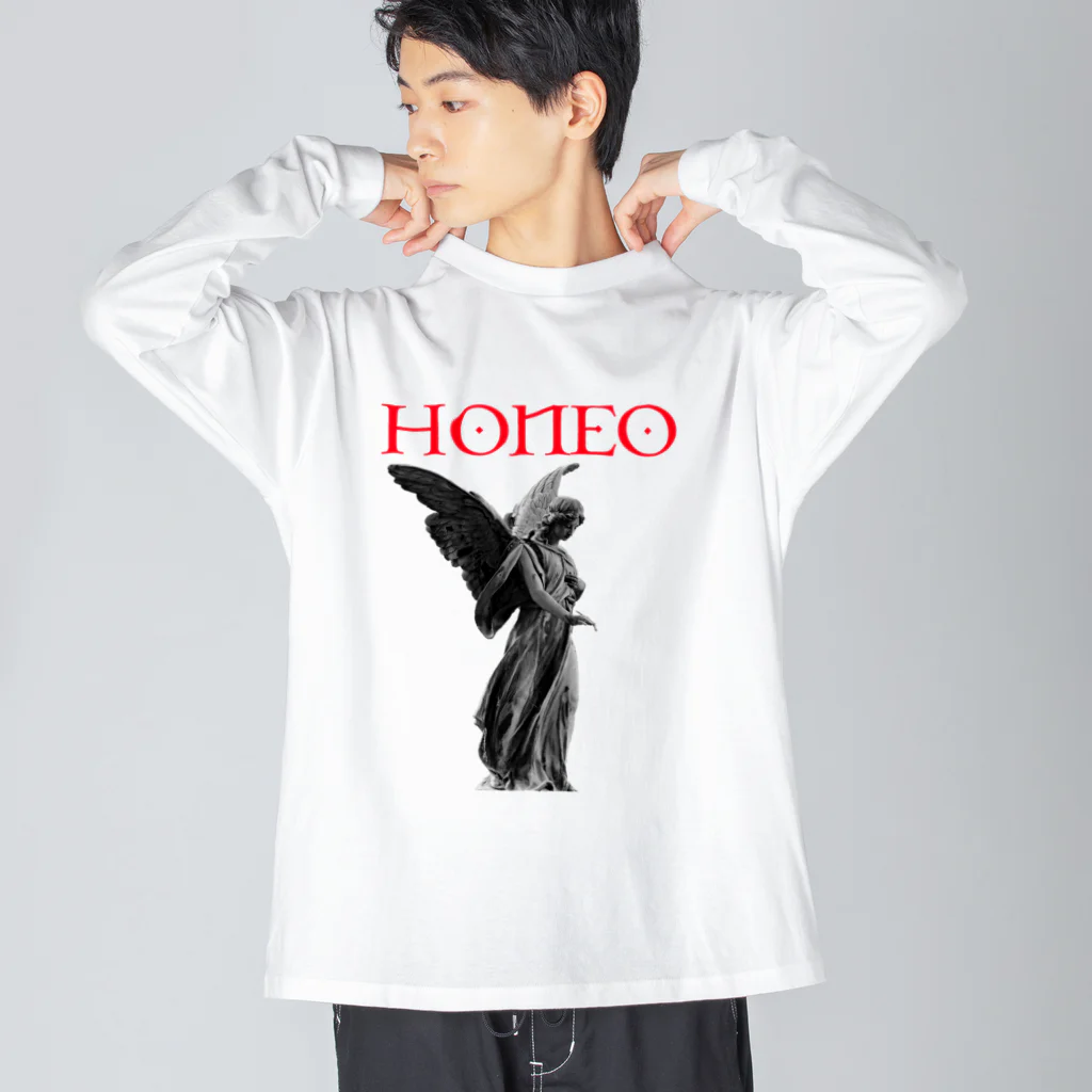 honeo honeo💥の天使なホネ ビッグシルエットロングスリーブTシャツ