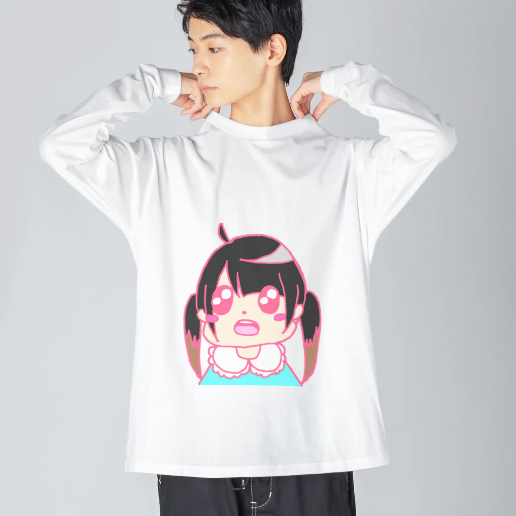 こじまやさんのこじまのかお Big Long Sleeve T-Shirt