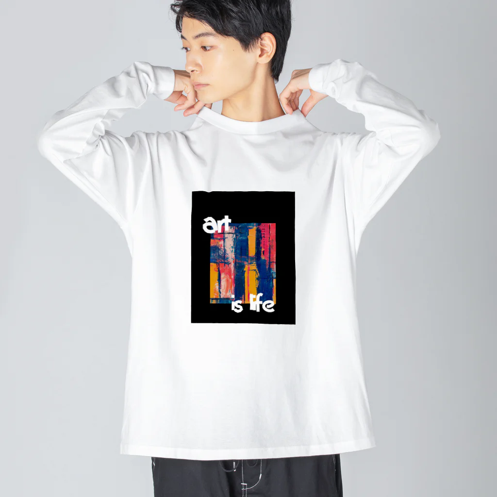 SaiyaHatanakaのart is life Big Long Sleeve T-Shirt