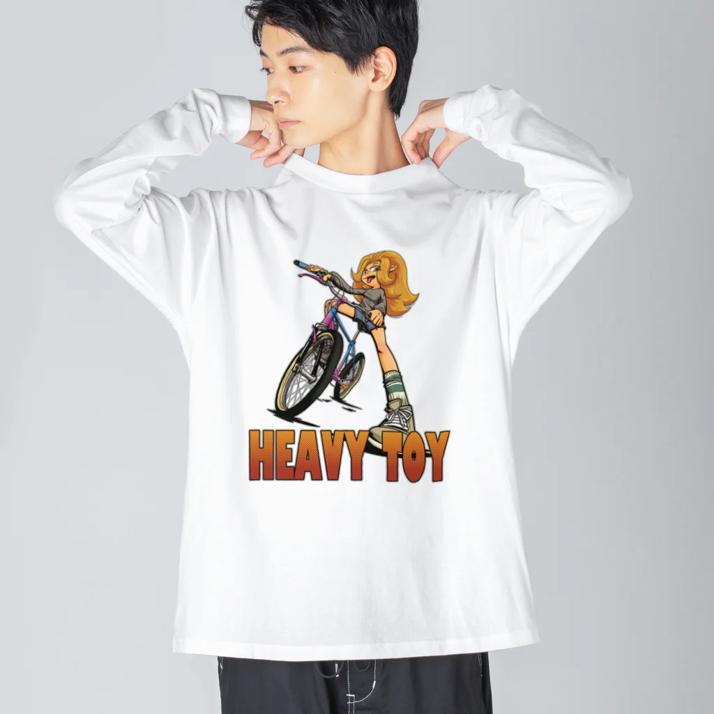 nidan-illustrationの"HEAVY TOY” Big Long Sleeve T-Shirt