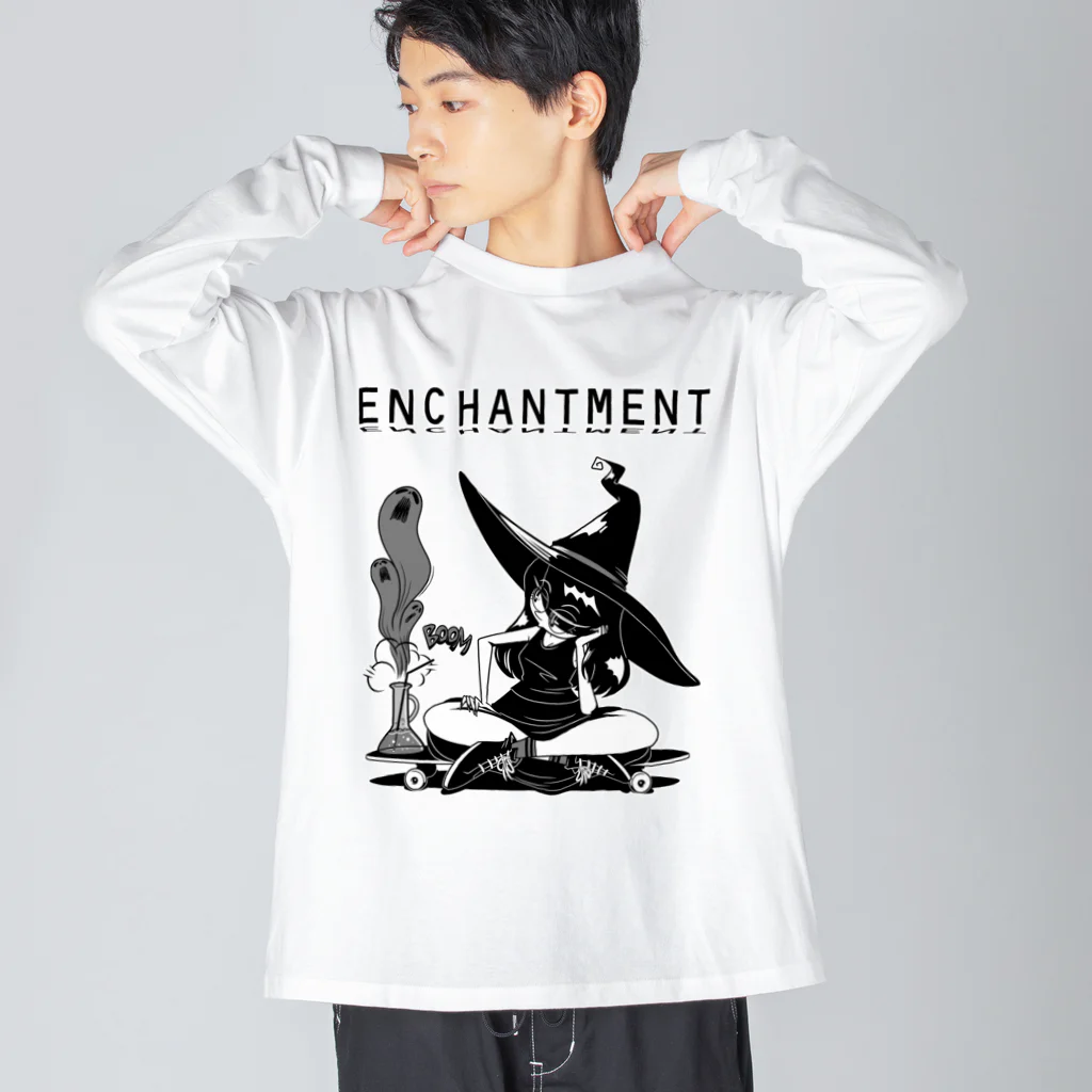 nidan-illustrationの"enchantment" ビッグシルエットロングスリーブTシャツ