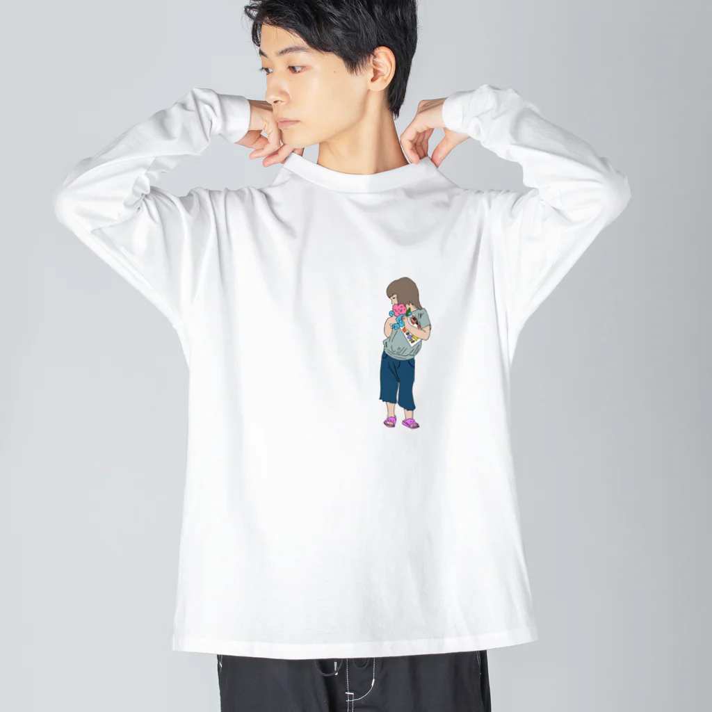 AnnyKate Models in Japanのさくらちゃん ビッグシルエットロングスリーブTシャツ