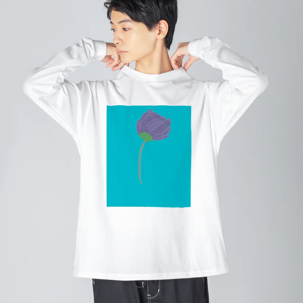 inko andの風に乗って ビッグシルエットロングスリーブTシャツ