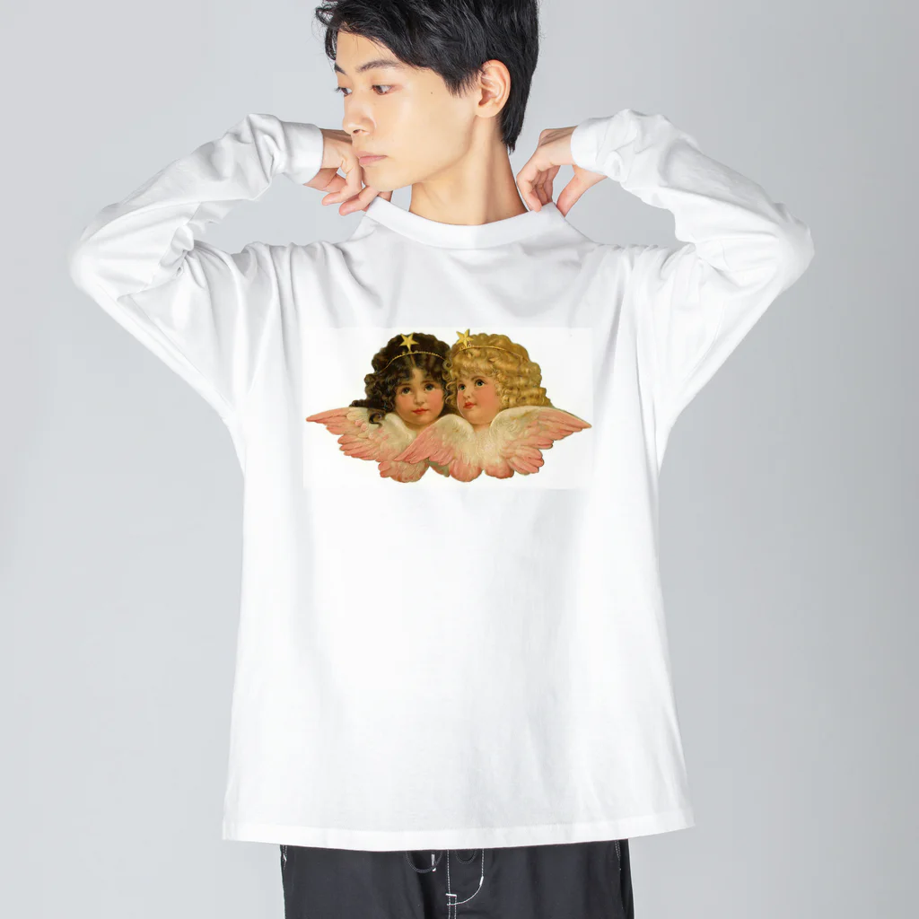 sko_wtbの天使 ビッグシルエットロングスリーブTシャツ