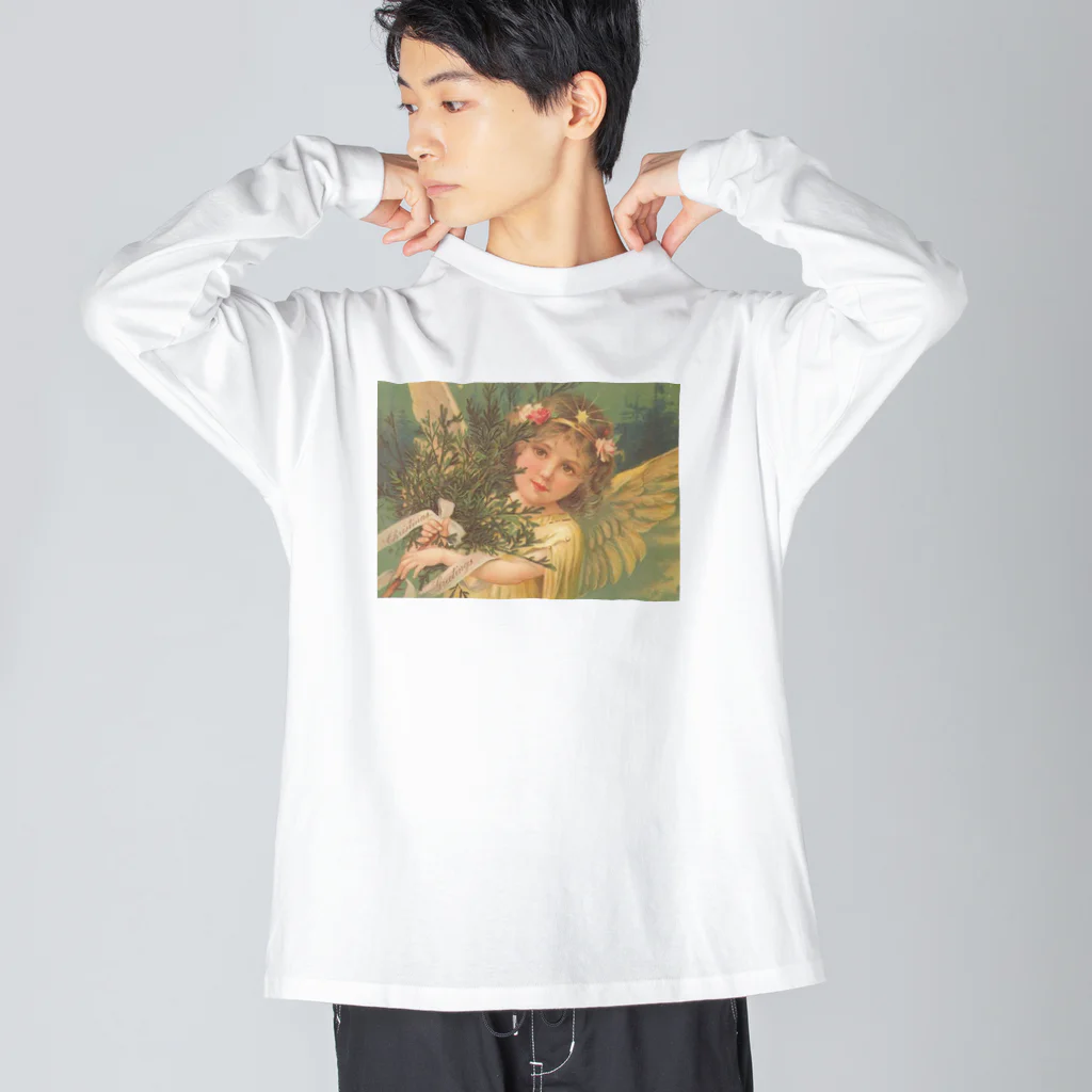 sko_wtbの天使③ ビッグシルエットロングスリーブTシャツ