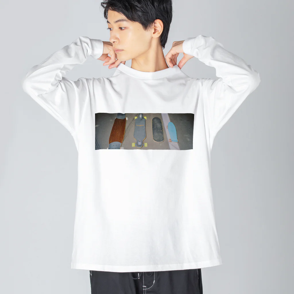 sumの横のり ビッグシルエットロングスリーブTシャツ