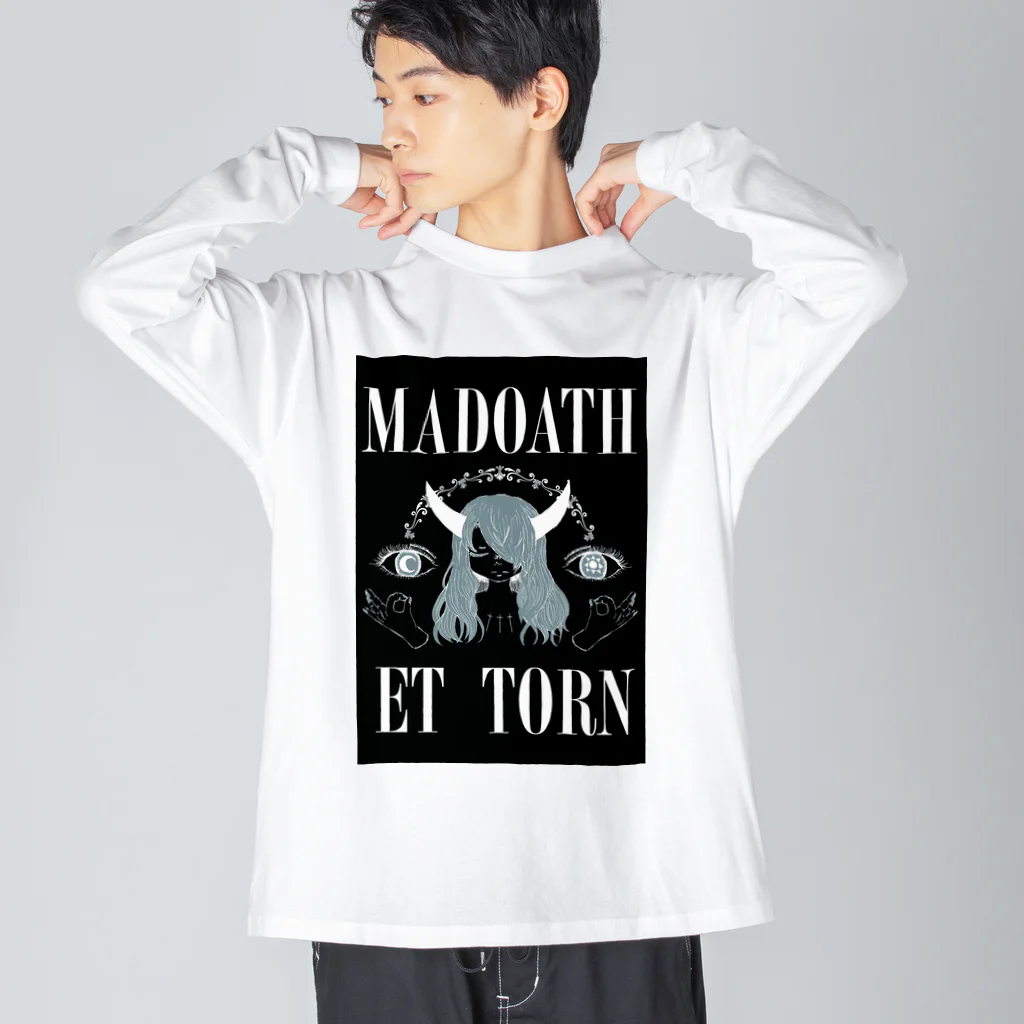 MADOATH ET TORN official GoodsのMADOATH ET TORN official Goods ビッグシルエットロングスリーブTシャツ