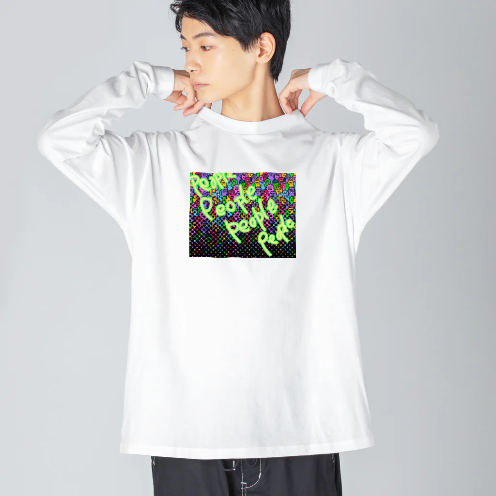 あきょり。のPeople People People ビッグシルエットロングスリーブTシャツ