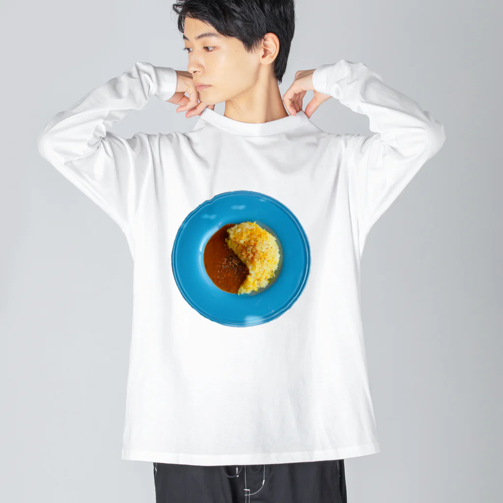 Manami Araki@ゆるーーい薬膳グッズのおんみょー ビッグシルエットロングスリーブTシャツ