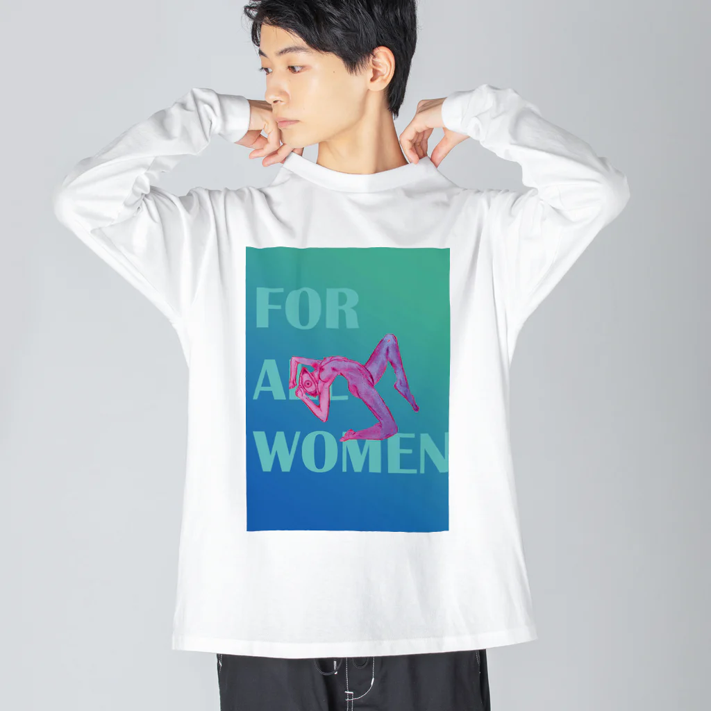 Yuta YoshiのAll for women1 ビッグシルエットロングスリーブTシャツ