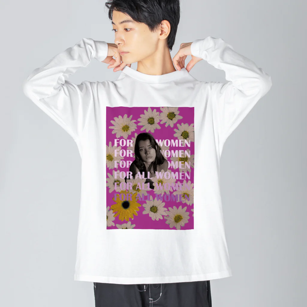 Yuta YoshiのAll for women 2 Big Long Sleeve T-Shirt