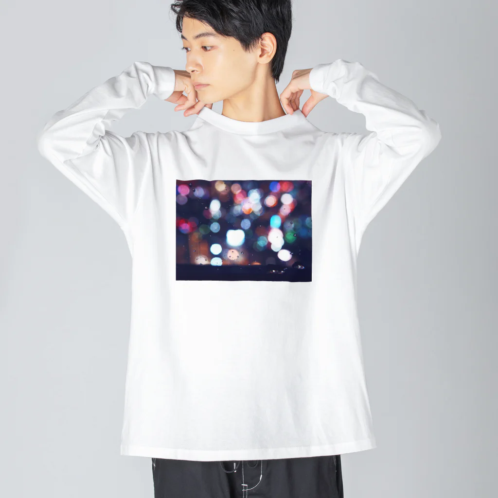 SHOPマニャガハの玉ボケ(ver:カラフル) Big Long Sleeve T-Shirt