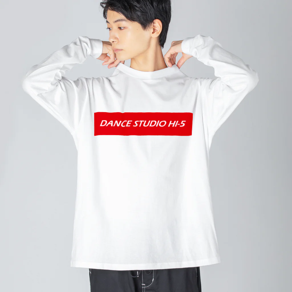 HI-5 StyleのDANCE STUDIO HI-5 オリジナルロゴT Big Long Sleeve T-Shirt