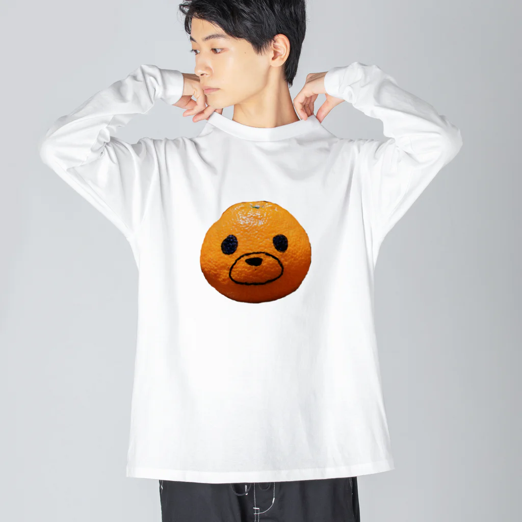 photo_sky02の伊予柑くん Big Long Sleeve T-Shirt