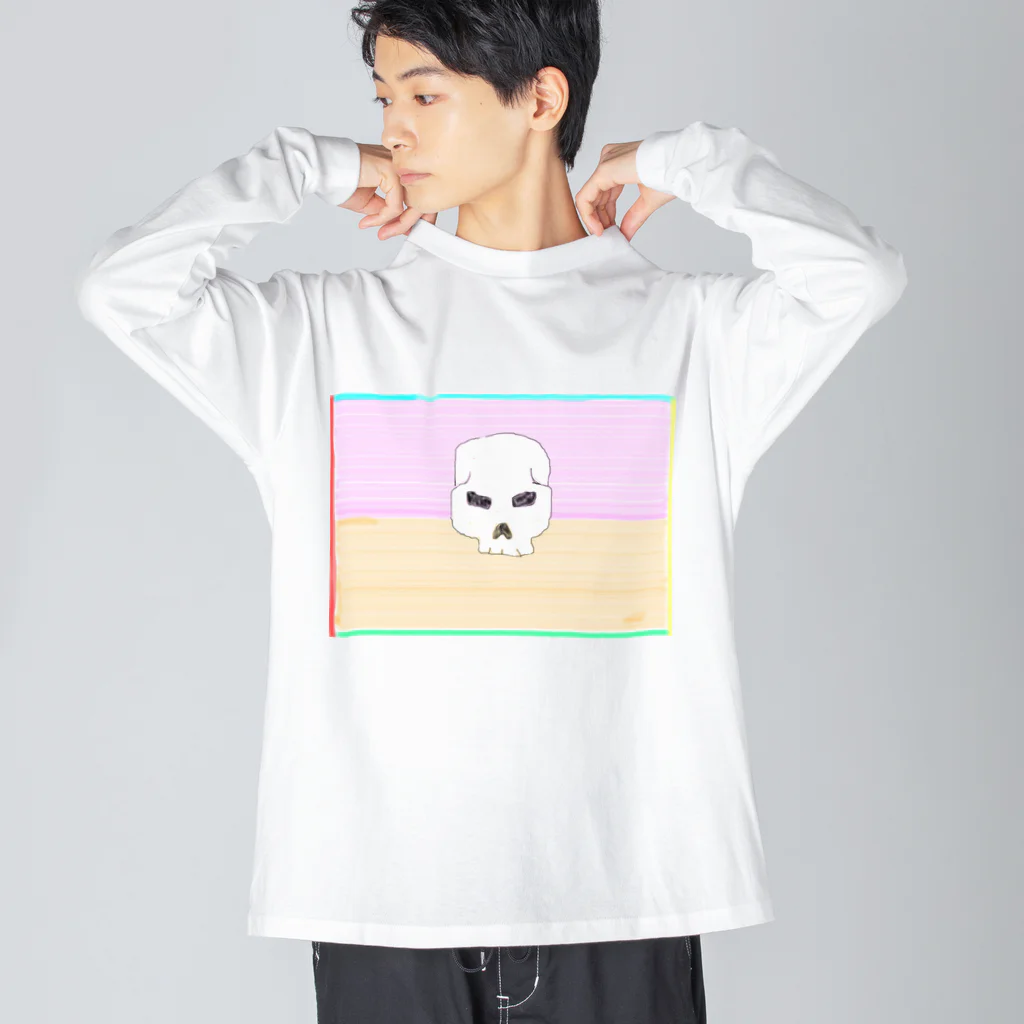 白井　快士の💀 ビッグシルエットロングスリーブTシャツ